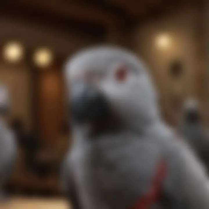 An engaging community event where African Grey enthusiasts share tips and experiences.