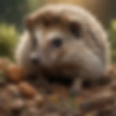 An assortment of hedgehog species displayed together, highlighting their diverse appearances and characteristics.