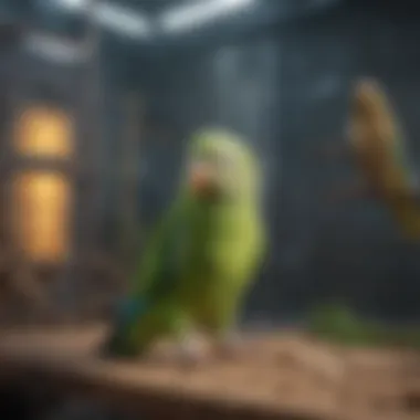 Spacious Aviary Design for Parakeets Spacious aviary design for parakeets
