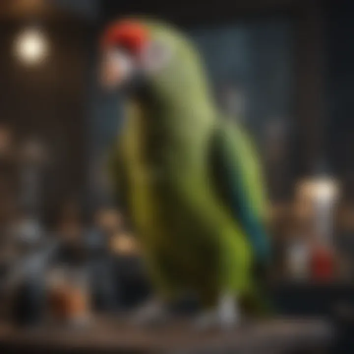 Maintenance tools and tips for Java parrot stand care