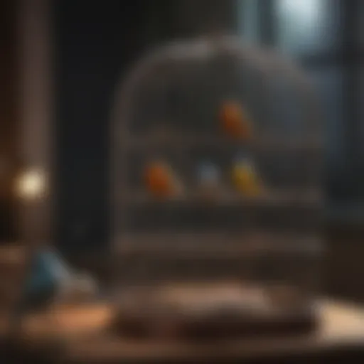 Various types of bird cages showcasing different designs and styles
