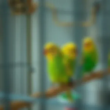 Materials used in constructing budgie cages