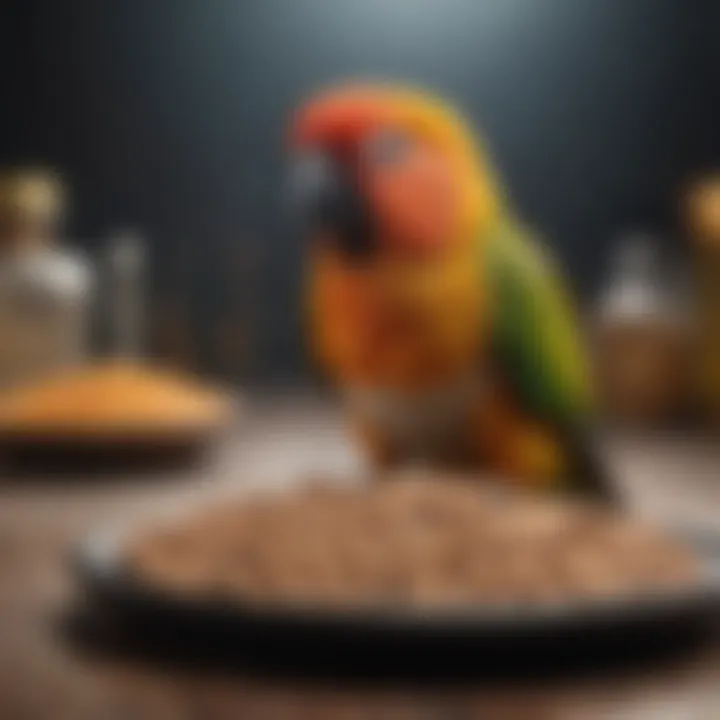 Nutritional breakdown of conure pellet ingredients