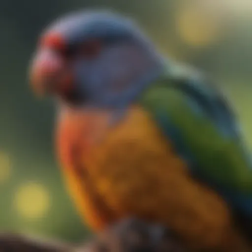 A vibrant array of pet bird species showcasing their unique colors and characteristics.