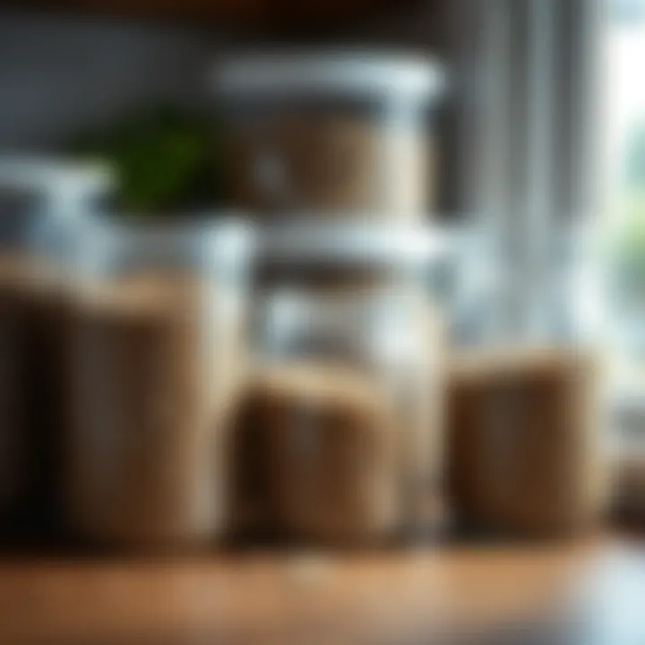 Proper Storage Solutions for Bird Seeds Storage containers for bird seeds in a home setting